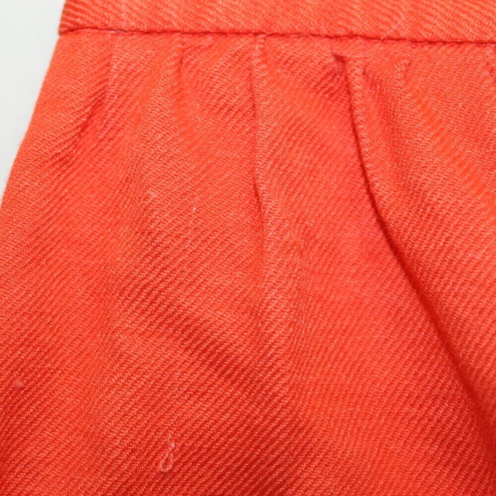 J Crew Factory Orange Skirt Size 2 - Picture 3 of 12